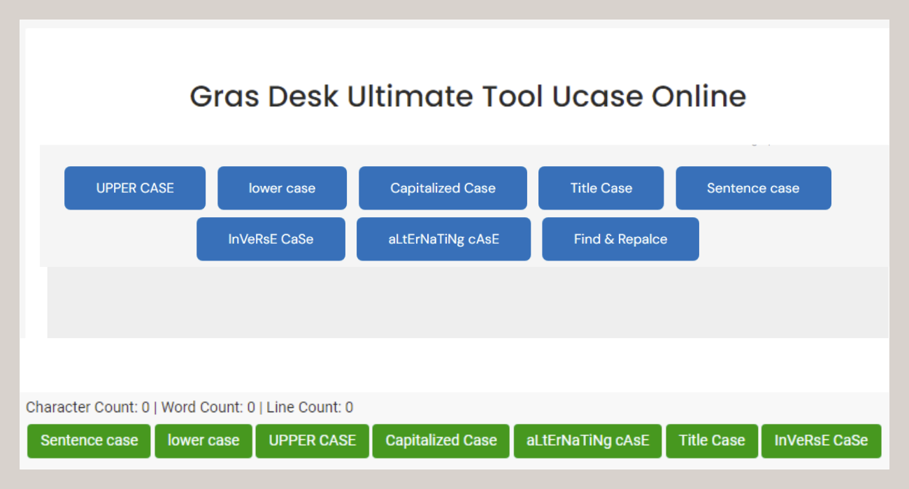 Upper Case To Lower Case Converter Tool - List of The Top 9 Websites